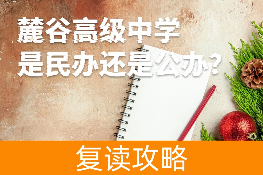 麓谷高级中学是民办还是公办？一文揭秘学校性质